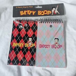 Vtg 2006 betty boop deadstock notepad stationary
